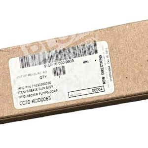 Becker Pumps 74330500000 Grease Gun