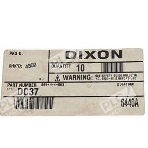 Dixon DC37 Threaded Air Coupler 1/4" (Box of 10)