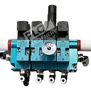 MAC 45A-LAC-DDAJ-2KJ 4-Way Solenoid Valve (lot of 4)