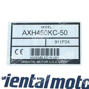 Oriental Motor 911P24 Brushless Motor AXH450KC-50