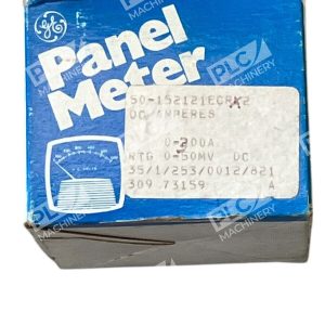 General Electric 0-300A 0-50MV DC Amperes Panel Meter 50-152121ECRX2