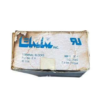 EMM 600V 30A 12-22AWG Terminal Blocks EH (Box of 80)