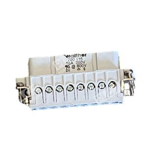 Walther 16A 250V 600V Female Insert Screw Terminal 700 116