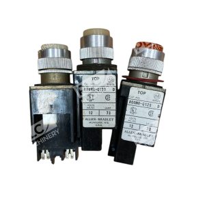 Allen Bradley Top Pilot Light 800MR-Q12S /D (lot of 3)