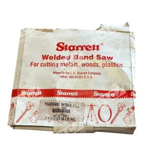 Starrett 1 2GM81 5' 4-1/2"x1/2"x.025" x 18T Wavy Welded Band Saw 17395