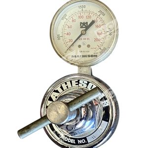 Matheson Regulator 1L350 w/ Matheson Gauge 63-3133