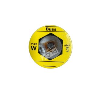 Bussman 5A Buss Fuse W5