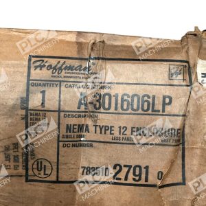 Hoffman 783510-27910 Nema Type 12 Enclosure A-301606LP