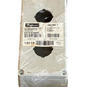 Hoffman 12407 Qline D2 PB Standard Pushbutton Enclosure Q-2PBPCD