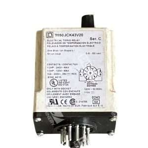 Square D Electrical Timing Relay 9050JCK43V20 /C