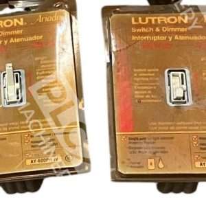 Lutron Ariadni Switch & Dimmer AY-600PH-IV (lot of 2)