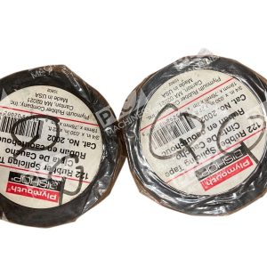 Plymouth Bishop .75"x.030"x22' 122 Rubber Splicing Tape 2002 (lot of 2)