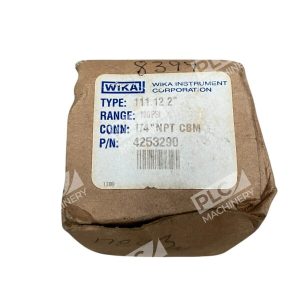 Wika Instrument Corp 111.12 2" 100PSI 1/"NPT CBM Pressure Gauge 4253290