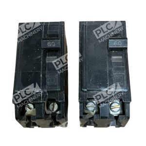 Square D Type HACR 60A 2 Pole Circuit Breaker QO260 (lot of 2)