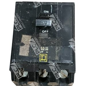 Square D Type HACR MG-5215 20A 240VAC 10,000AIC 3 Pole Circuit Breaker QOB320