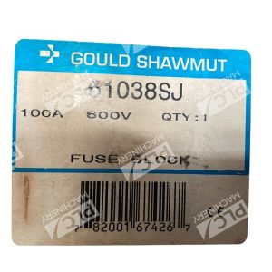 Gould Shawmut 100A 600V Fuse Block 61038SJ