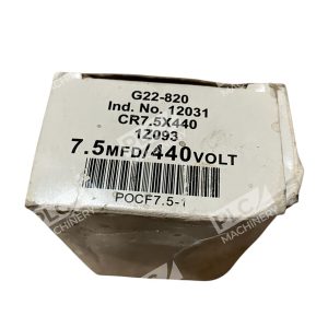 Supco G22-820 12031 1Z093 POCF7.5-1 7.5MFD 440V Capacitor CR7.5X440