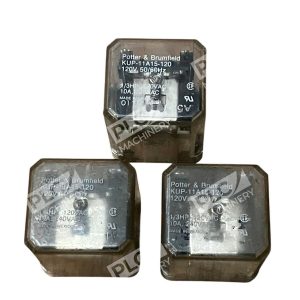Potter Brumfield 120V 50/60Hz 1/3HP 10A Power Relay KUP-11A15-120 (lot of 3)
