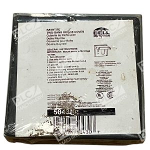 Bell Outdoor Rayntite Two-Gang Device Cover 5043-0