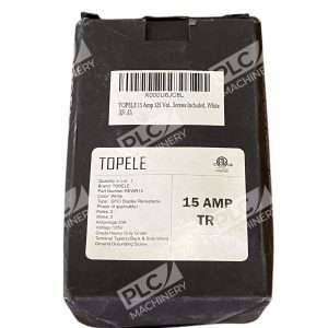 Topele 15A 2 Pole 3 Wire GFCI White REWR15