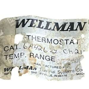 Wellman Ch21 60F-250F Thermostat 6A426G