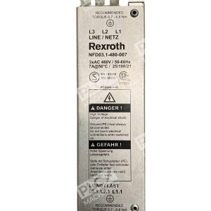Rexroth 480VAC 7A 3 Phase Power Line Filter Drive Accessory NFD03.1-480-007