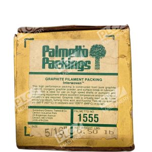 Palmetto Packings 5/16" 0.50lb Graphite Filament Packing Interwoven 1555