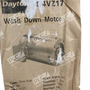 Dayton P63ENH-3790 1725RPM 3/4HP Wash Down Motor 4VZ17
