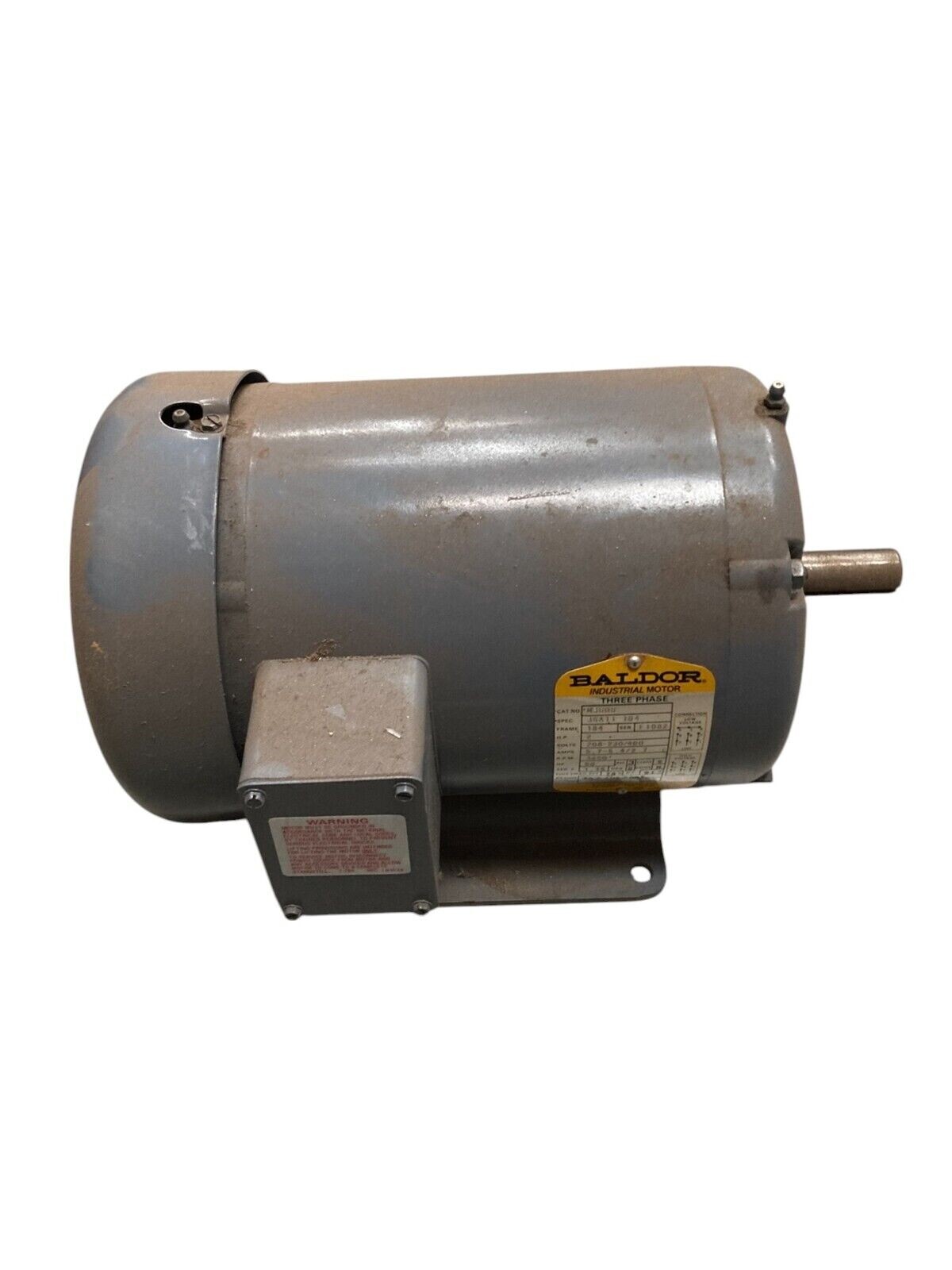 Baldor 2HP 3450RPM 3PH Motor M3608