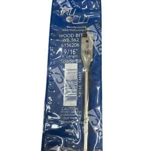 Tru Cut 6156206 9/16" 6" Spade Wood Bit WB.562