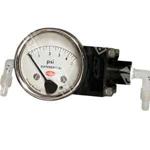Orange Research 1516DG-1A-2.5B 1500PSI 1/4" NPT Differential Gauge 1516-S1022