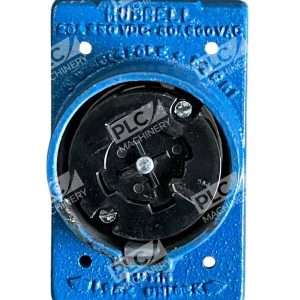 Hubbell 20A250VDC-30A600VAC 4 Pole 5 Wire Grounding Receptacle EQCR1