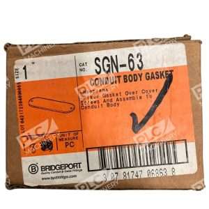 Bridgeport 1" Neoprene Conduit Body Gasket SGN-63 (Box of 18)