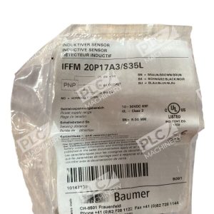 Baumer 10-30VDC Inductive Proximity Switch IFFM 20P17A3/S35L