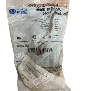 Allen Bradley AB Yellow Mushroom Push Button 800EM-MJ5 /A