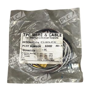 TPC Wire & Cable 4 Pole Female Quick Connect Receptacle 63402 Rev-F