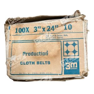 3M Production Cloth Belts 100X 3"x24" (Box of 10)