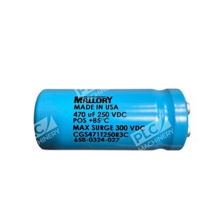 Mallory 250VDC 470uF Capacitor CGs471T250R3C