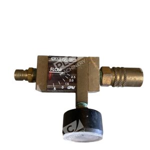 Burger Engineering Flow Indicater W/ Gauge Smartflow .5-2.5GPM