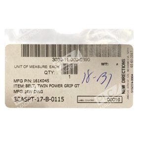 IAW DWG Gates Twin Power Grip GT Belt