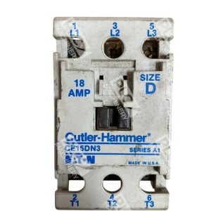 Cutler Hammer Eaton Size D 18A Contactor CE15DN3 /A1