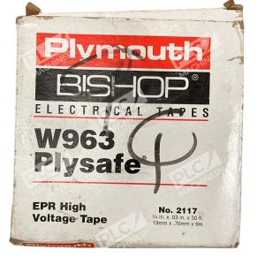 Plymouth Bishop 3/4"x.03"x30' Plysafe EPR High Voltage Tape W963 2117