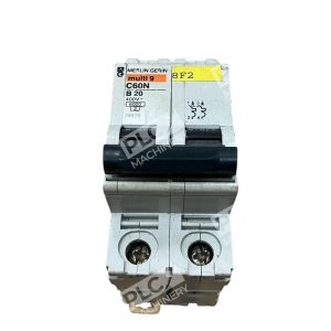 Merlin Gerin Multi9 8F2 2 Pole 20A Circuit Breaker C60N-B20