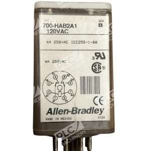 Allen Bradley 4A 250VAC IEC255-1-00 Relay 700-HAB2A1 /B