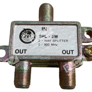 JVI 5-900MHz 2 Way Coax Cable Splitter SPL-2W