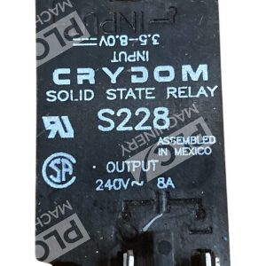 Crydom 3.5-8.0V Input 240V~ 8A Output Solid State Relay S228