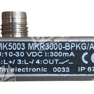 IFM Electronic 10-30VDC 300mA Inductive Proximity Sensor MK5003 MKR3000-BPKG/AS
