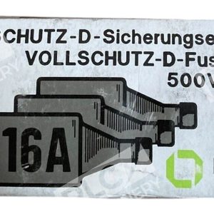 Lindner VOLLSCHUTZ-D-Fuse Links 16A 500V gL (Box of 5)
