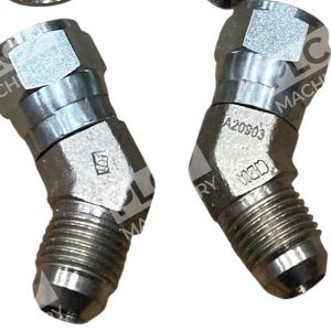 Aeroquip 5/8" 45-Degree Swivel Elbow Fitting W/ JIC 37° Flare A20903 (lot of 2)