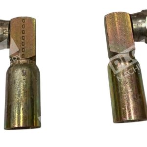 Eaton Weatherhead Hydraulic Hose Pipe Swivel 90 Degree Elbow 06U M06 (lot of 2)